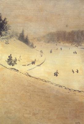 Giuseppe de nittis Field of Snow n.d (nn02)